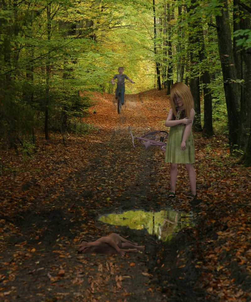 Abby boy feeling sad forest by pimanjc
Keywords: pimanjc