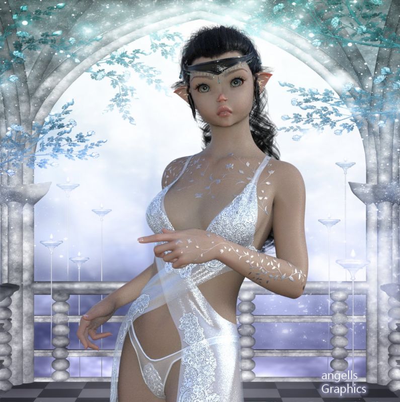 Twiglet The Elf Girl.
~TOTW WINNER WK of 4/9/22~
Twiglet is a fantasy character from Daz Studio. Can find her there. 
First Render Iray.
Keywords: Twiglet, Elf, Iray, TOTW Winner 4/9/22