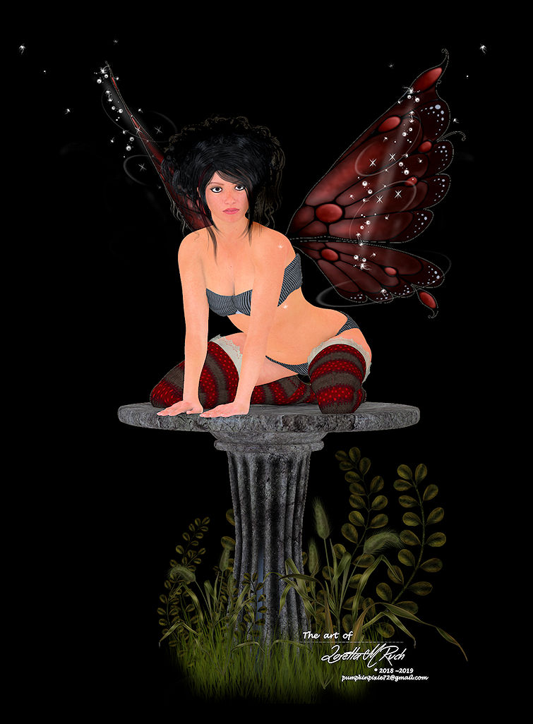 LeFemme Gothic
My First render in Poser 11 with LeFemme
