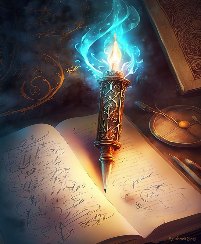 Stories of Hope and Magic
In a world of hope and magic, an elder scribe by the name of Bacara was able to write stories that could heal all of the world's greatest illnesses. This world was far from Earth. It was a destination that a traveller must be very brave before attempting the journey. It would mean moving between dimensions just to reach him. Then it would be necessary to convince Bacara why he should come to your aid in healing the one you sought a cure for. The hope was worth the dangers and challenges, and it was time.
Keywords: RainbowGypsy