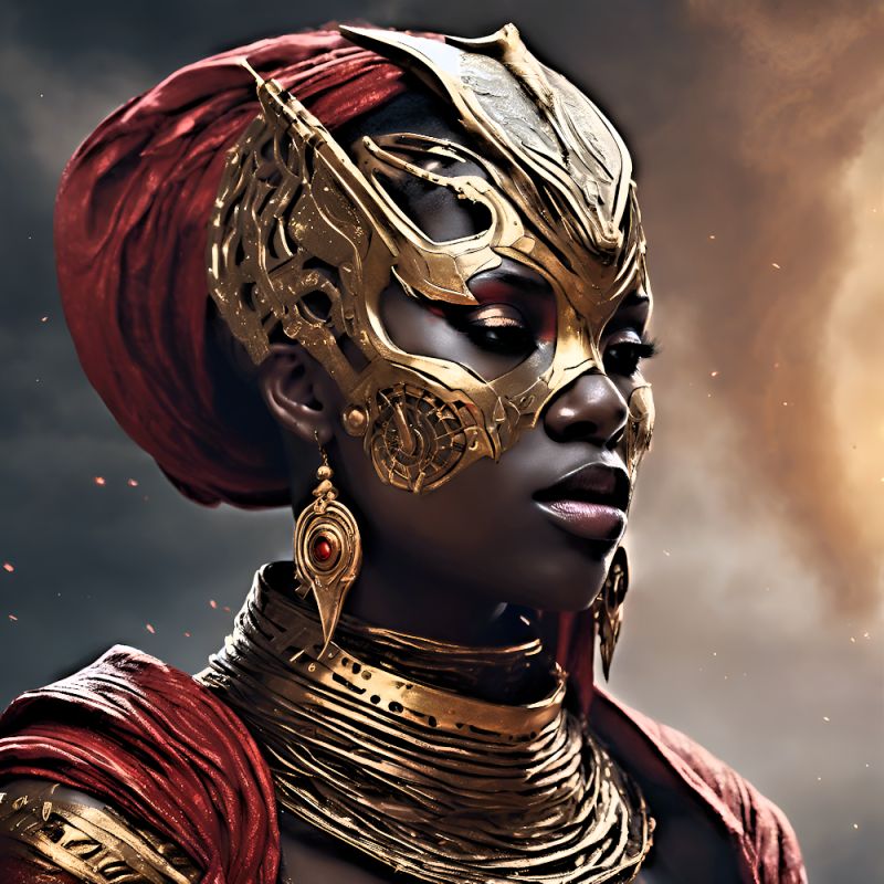 African Beauty
generated in AI
