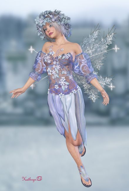 Winter Purple Fae
Seasons outfit with the winter textures, Hermes hair and Maddelerium's Elven Realm character.
