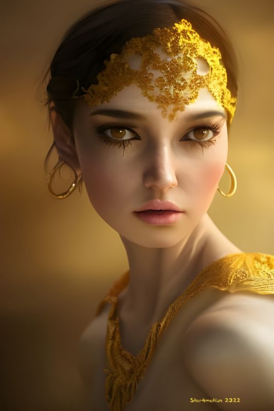 A Touch of Gold
Created with Stable Diffusion 1.5
