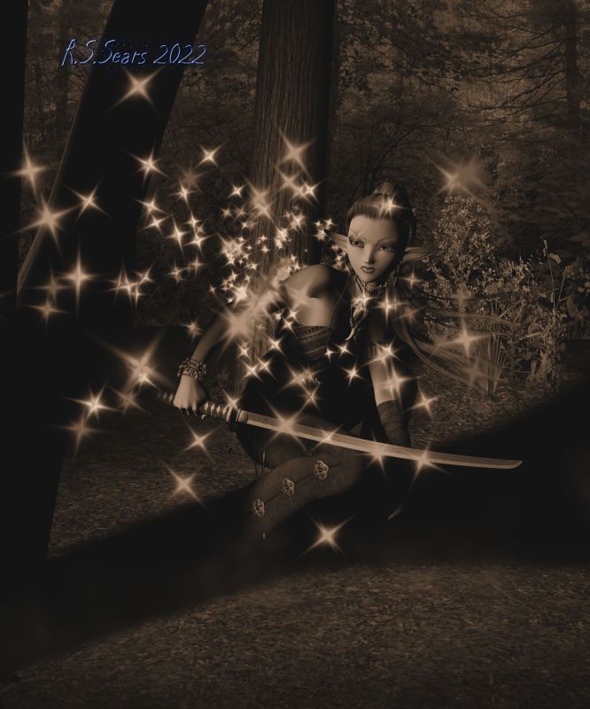 elf protector
Be careful when you walk in the sanctuary.
if you see the protector, it is already too late 
Keywords: Aiko elven fairy, fantasy enchanted,fairy,realm,heaven,lee,heavenlee,magical