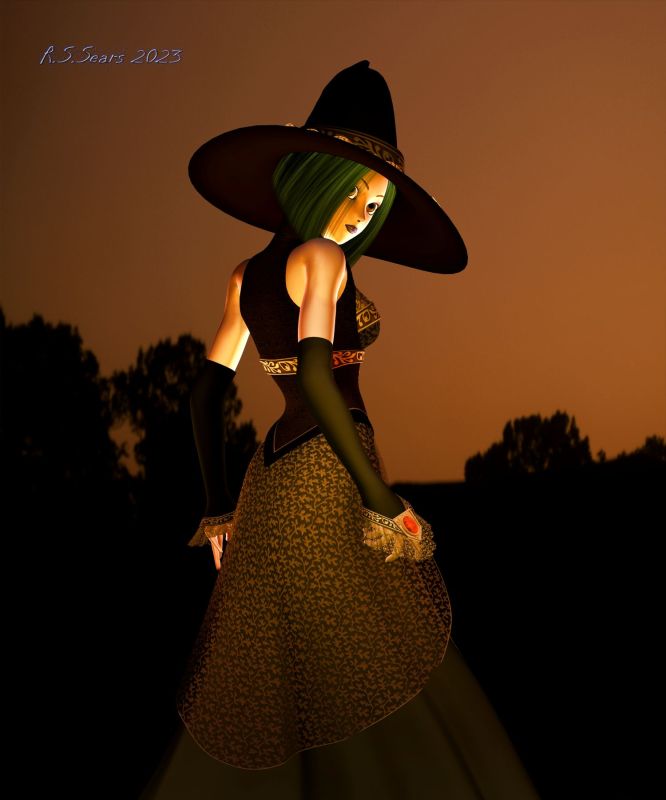 rosie witch
i did this for somebody on another platform the photo was taken last october when i was working the haunted corn maze
Keywords: Aiko enchanted,fairy,realm,magical, fantasy, female,
