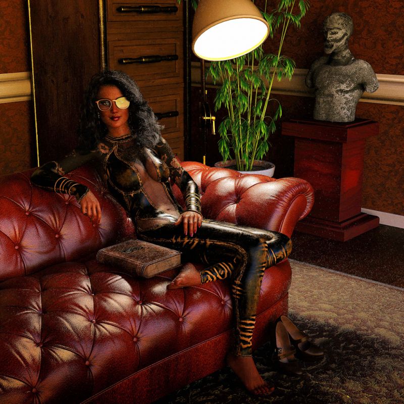 A Little Reading
Testing Lighting
