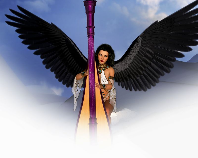 Angel Harping
O.o Wonder What She is Thinking! o.O
