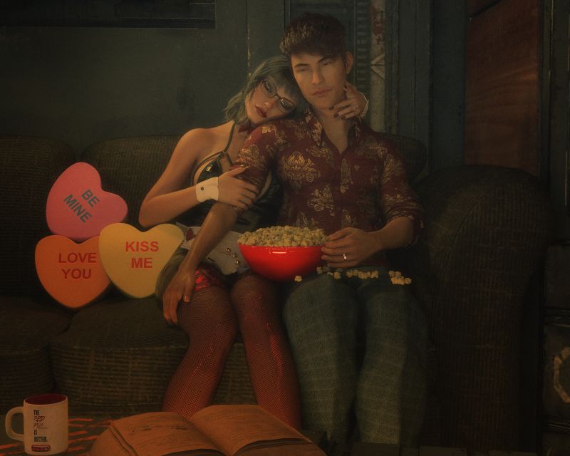 Be Mine
Sometimes the most romantic is just to be together!
