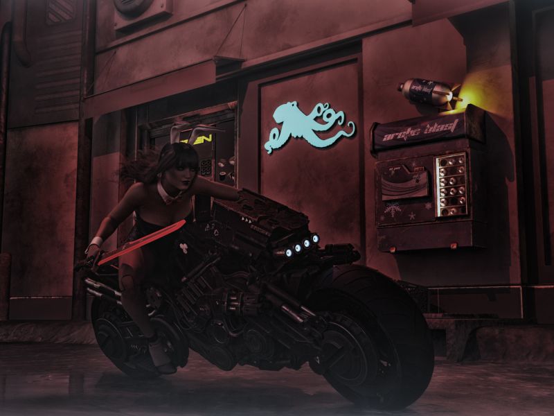 Cyber Bunny Chase - AC winner 04/23/22
I Think She has got Someone on the run! o.O
