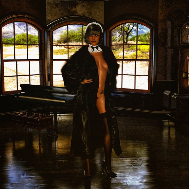 Fur Coat
Trying on a Fur Coat. o.O
