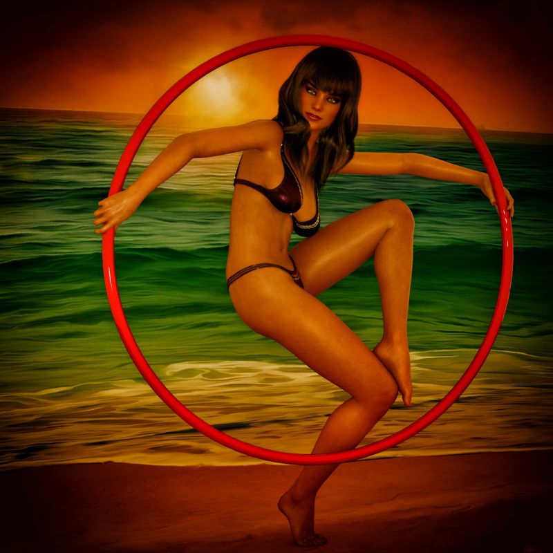 Hooping it
Playing around with a Hoop.
