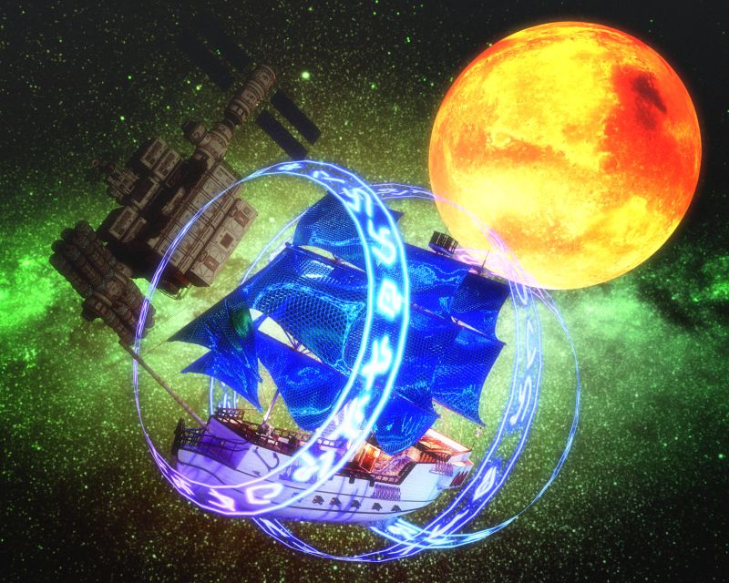 Journey of Discovery
The Age of Sail Returns With the Magic of Science! O.o Watching too Much Treasure Planet!
