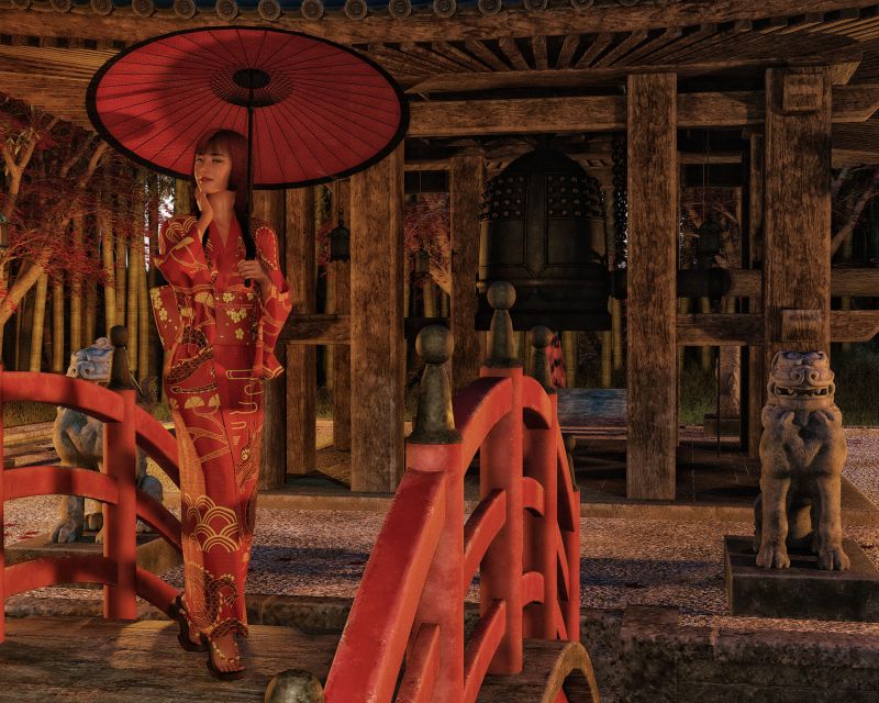 Sakura on a Bridge
Yep Real Deep and intriguing Image! o.o

