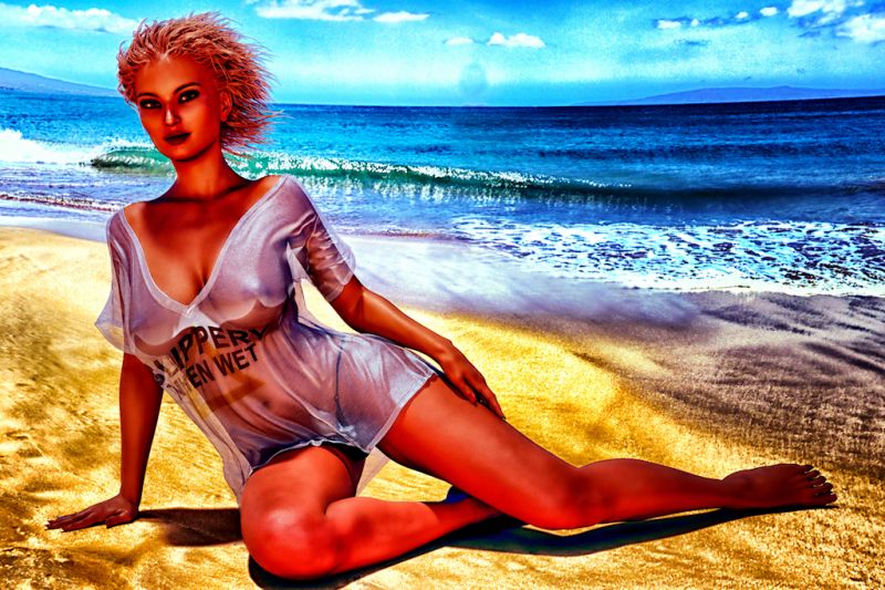 Slippery when Wet
O.O Yep!
