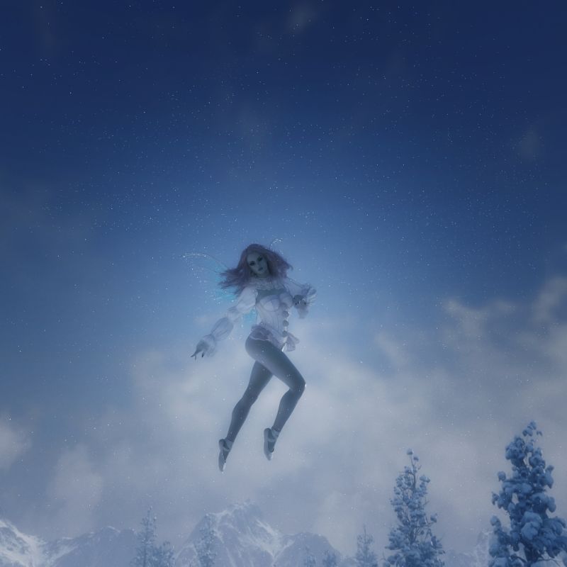 Snow Wisp
One of Many A Snow Wisp! o.o They Play with Mortals Drawing them out in to The Snow!
