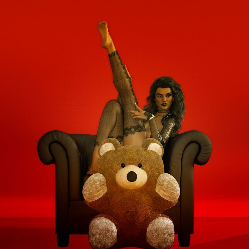 Teddy Pinup
Everything's better with Teddy!
