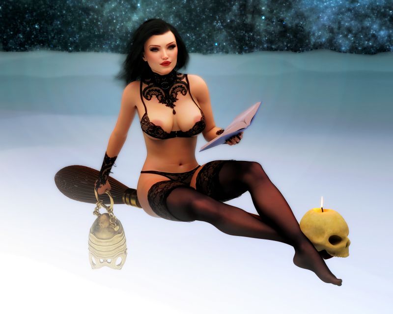 Witchy Pinup
o.O Yep
