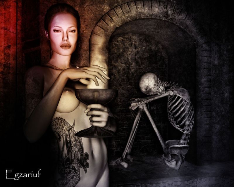 Sleep silent when I depart
