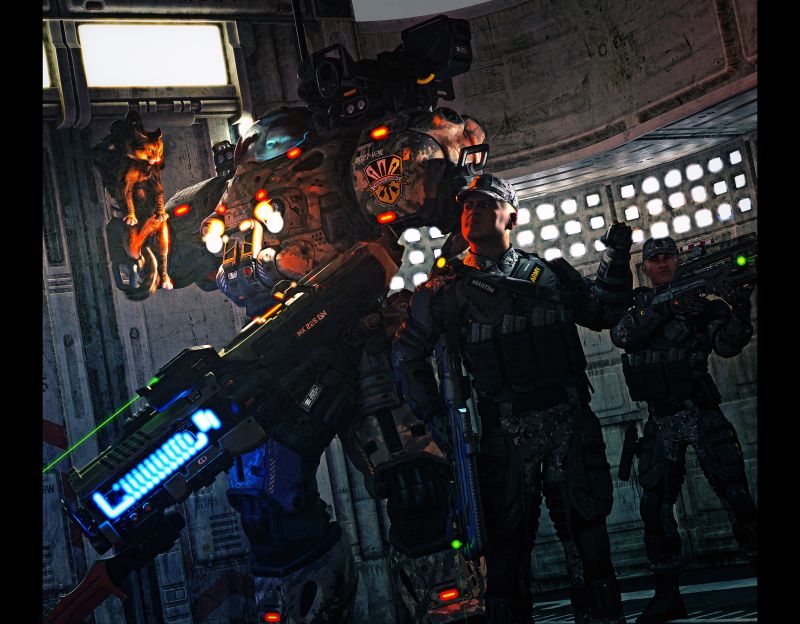 Can We Keep Him? - SAOTW 05/11/24
Members of the colonial garrisons rapid deployment force are deployed to respond to a security breach, only to discover they must face off with one of mankind's oldest and most successful predators
Keywords: Cat Soldier Power Armor rifle