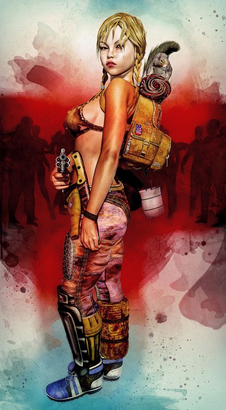 RODI:01
My first attempt to copy the old cover styles seen in the 1960's Pulp Novels ... survival horror style ;)
Keywords: Horror zombie squirrel