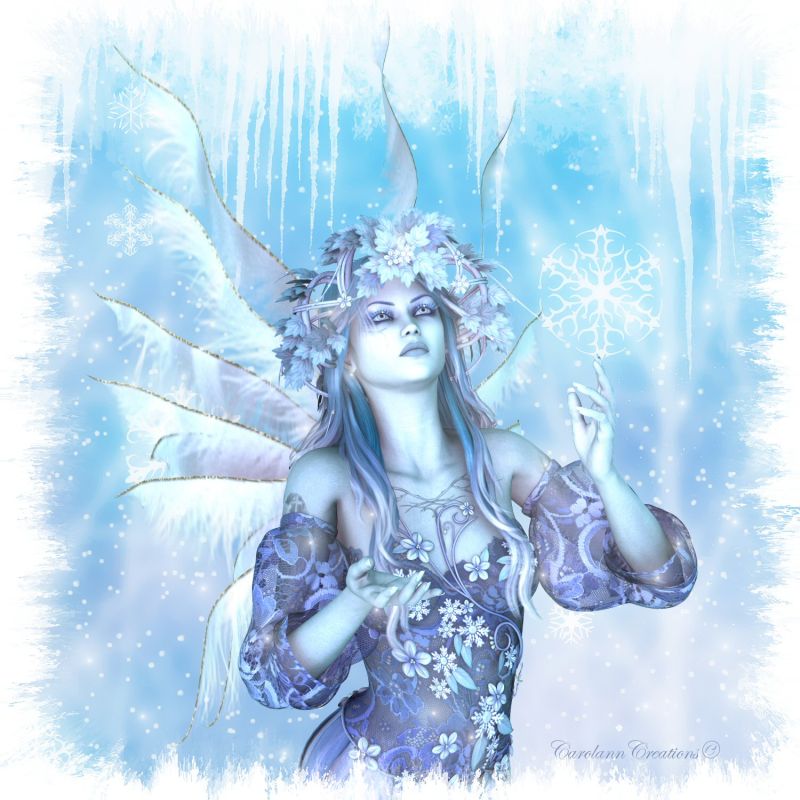 2nd Place Winner~Winter Fae
She adds sparkle to ice as she moves through Fairyland
Keywords: ice,snow,fae,