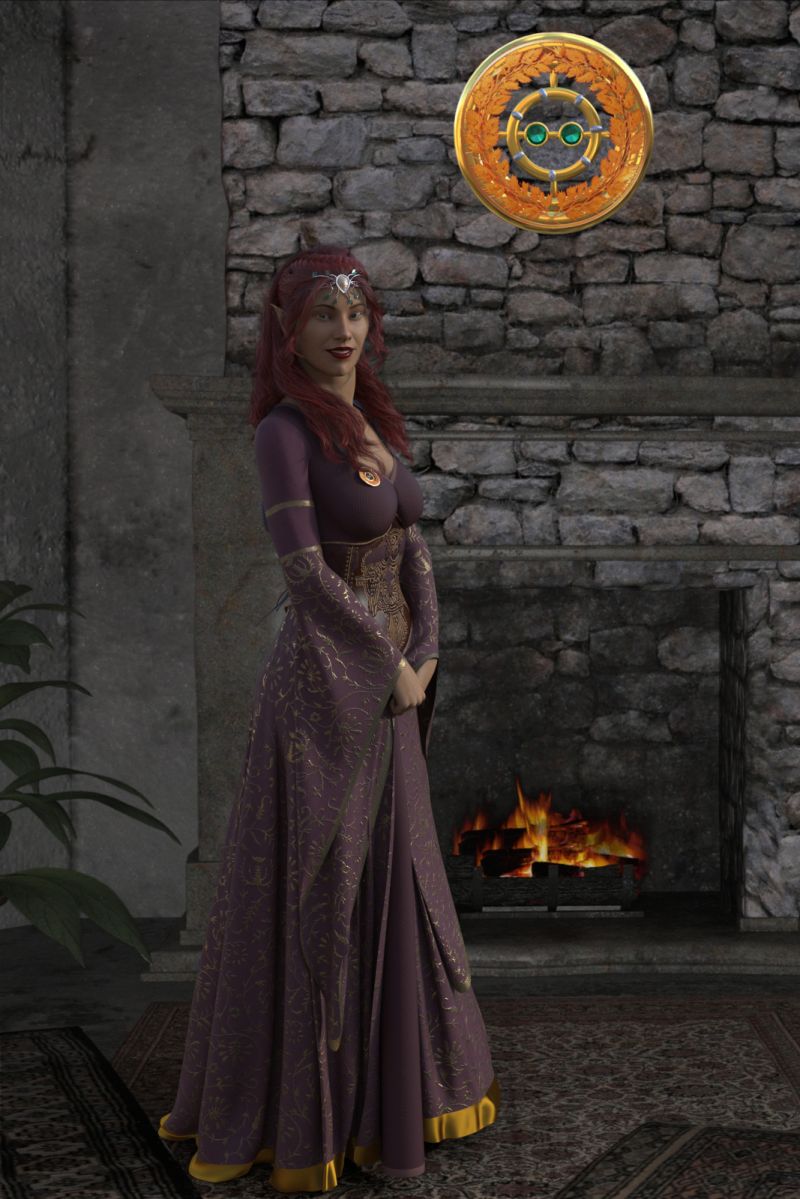 Arizelle in the Sister Hall Lounge
Arizelle for the December Omnibus Hardcover Release this is for Vol1.
Keywords: Fantasy