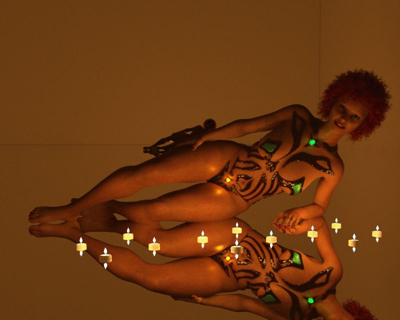 Hump Day Honey 113 - Cecilia in the Mirror Room
Just had to play with the mirror room...
Keywords: Portrait