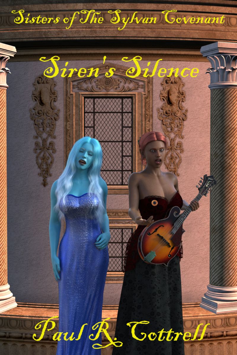 Siren's Silence
Tiriara enters Cartheim's Annual Music Festival where she meets a quartet of Sirens that she befriends. One of them stumbles upon a plot to assassinate the king at the festival but is silenced by a spell that steals her voice.  Can Tiriara and the Sisters foil the plot and find the counterspell for the silenced Siren in time? Find out in August when Siren's Silence is released at Amazon Books in Paperback and Kindle.
Keywords: Fantasy