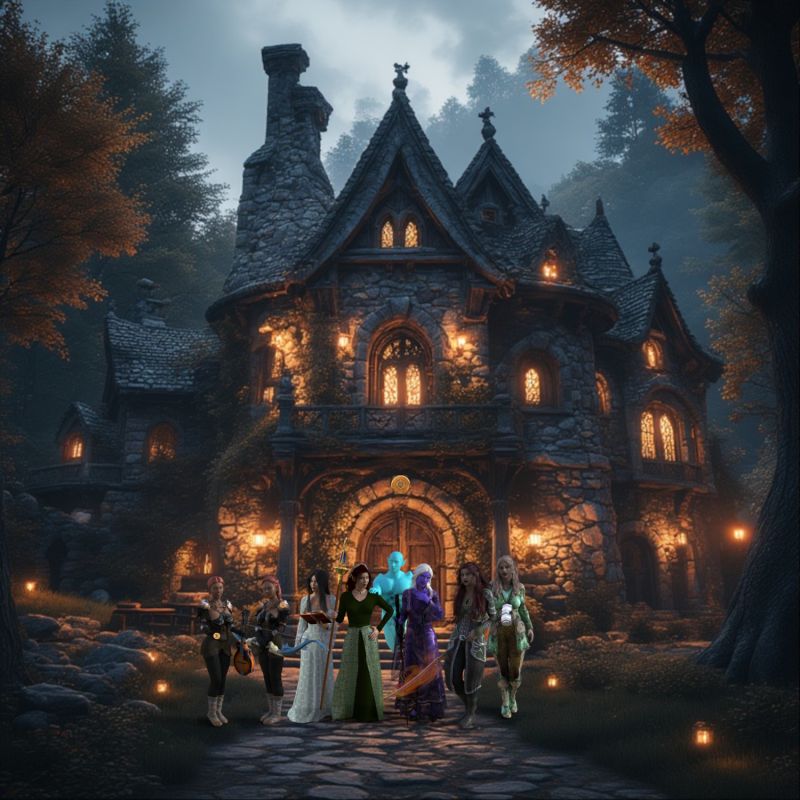 Sister Hall - SAOTW winner 10/04/25
Sister Hall in Cartheim - Another image for the 1st Hardcover in December.
Keywords: Fantasy