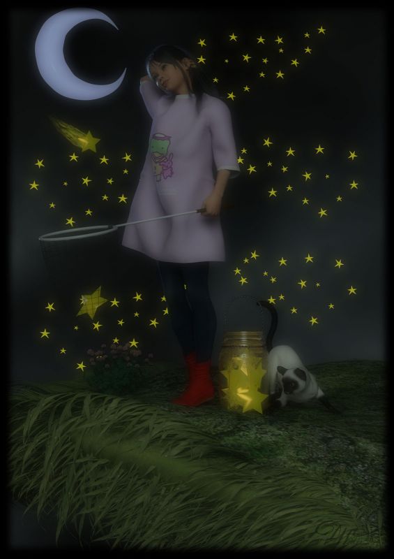 Jar O Stars
Catching falling stars to fill a jar for a rainy day
