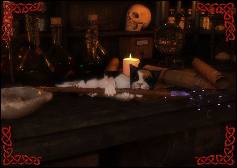 Familiar vs Wand - AC winner 03/05/22
Chewing wands is not really a good idea...some just can't help them selves how ever 
