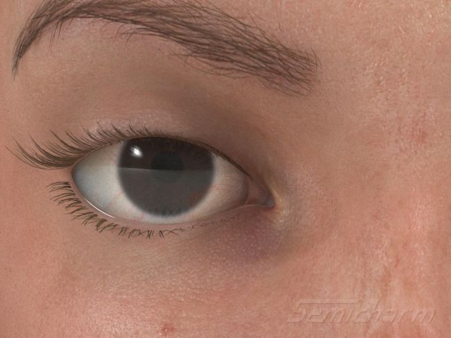 Hair Fix Test
While I was getting my shaders together for the next beta release, I noticed that I made a mistake on the transparent map hair shader. It looks much better now.:D
Keywords: Girl portrait closeup