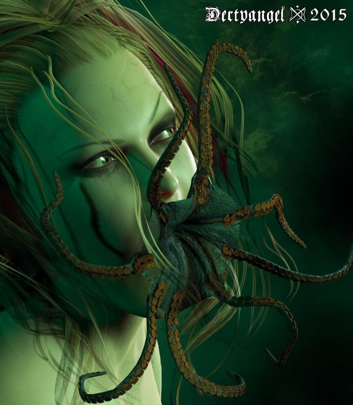 Eldritch Skies 
Love doing these pictures. Have been making a series of stylized ones from these as well more 2D comic looking for a friend for the last 3 months. I'll post them too, Just getting around to posting them on some sites finally.
This is in the Halloween contest at dreamslayer artworks currently.
Happy Halloween Everyone!!!!!!!!
~
"From the panes a green mist swirls
Is it a shadow of reflection?
This apparition in moon beams bathed
A voice like wind through trees beckons.
Cool rain on hot summer stone
The odor fills my presence,
Of freshly dug grave and death and night
These things are her essence."
Haunted Type O Negative
