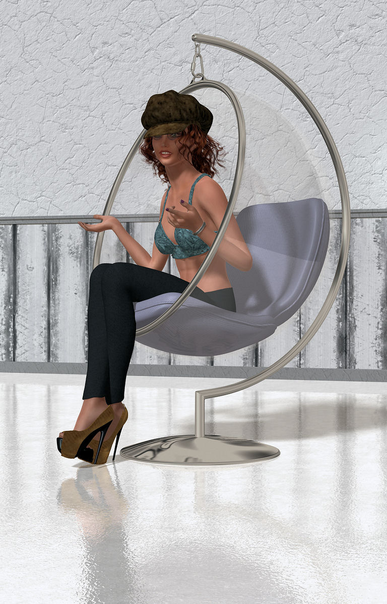 I Make This Chair Look Good
This one missed the August challenge and didn't know where to put it, so here it is. Hope you like it.
Seriously did not know when rendered that the floor would mirror...lol Wish I knew how I did that cause I don't know how to mirror in the new versions of Daz.
