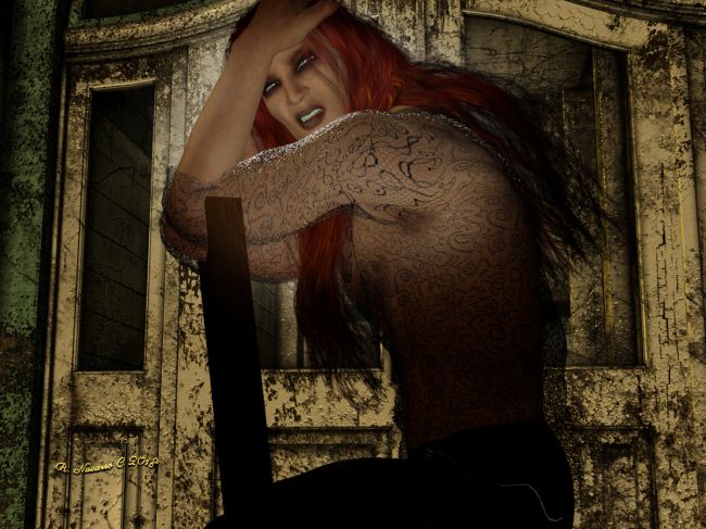 West Park Inmate
He wasn't crazy when he got put in there, but he is now. 

You don't really want to know the story. Just know, he's in his own kind of hell.

*****

L&M "Alastor" (weekly contest prize)

