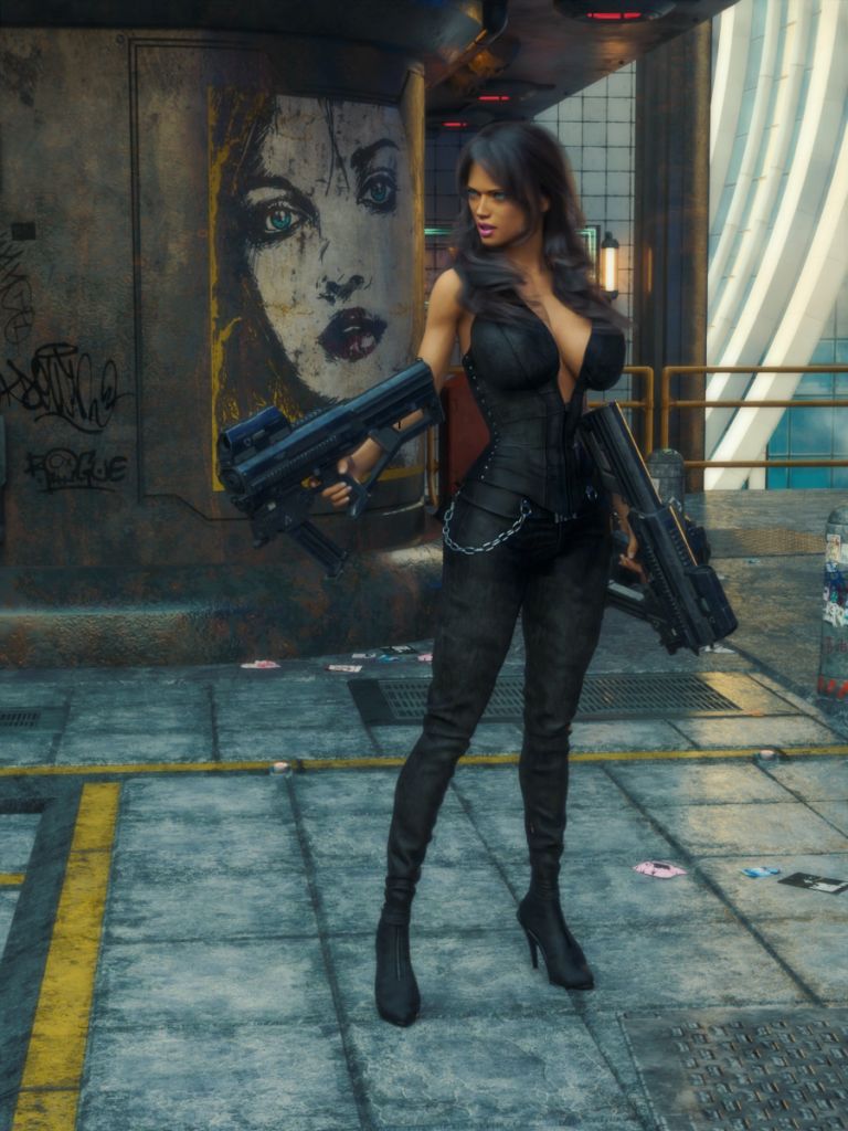 Vigilant II
Thanks for visiting!
Keywords: Female Warrior Guns SciFi