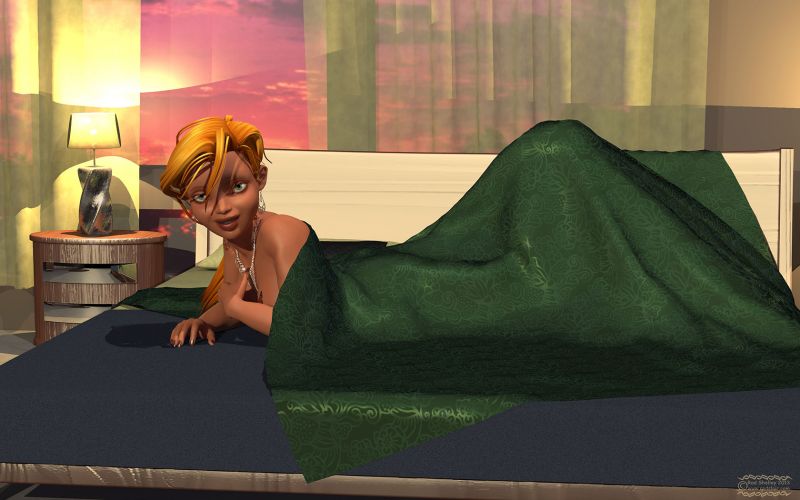 Aren't You Gonna Tuck Me In??
Uhhhhhhh........Sure, my dear! An inch at a time......
Keywords: G4, Sexy, pinup