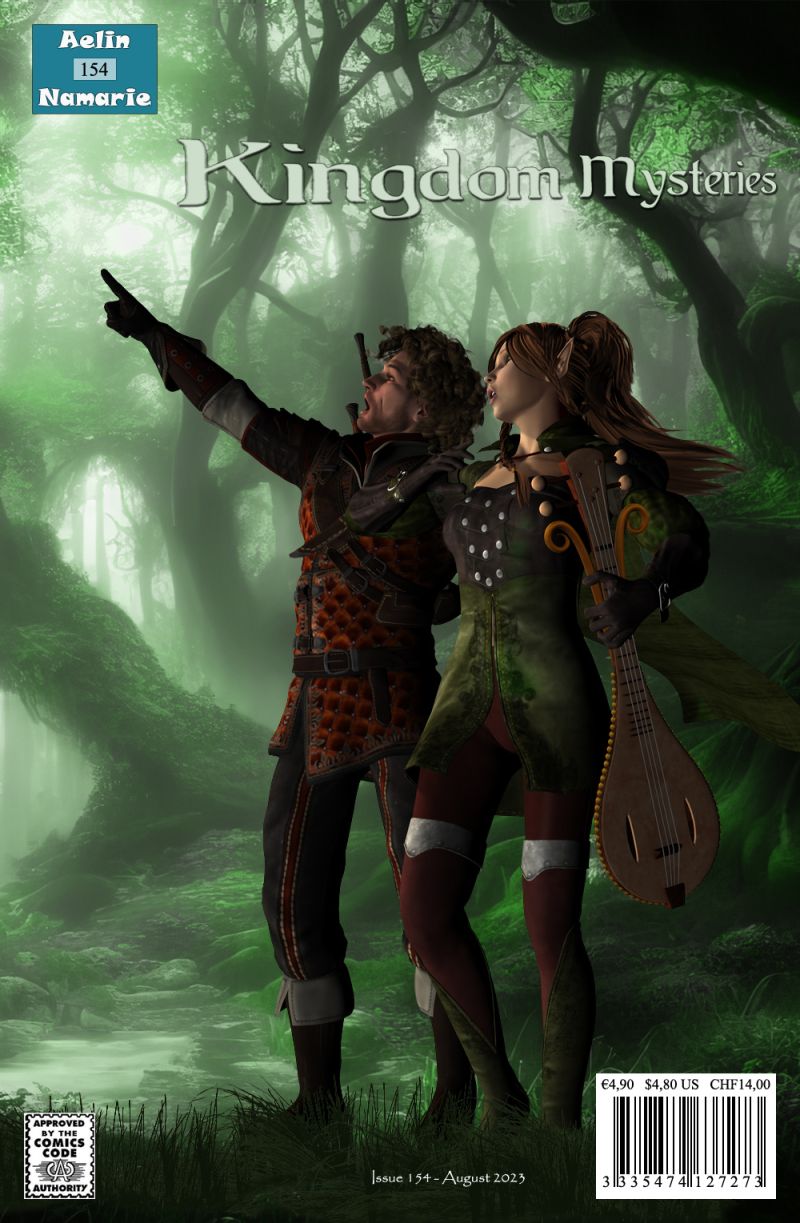 Kingdom Mysteries
What is this ennemy... back to life? Discover finally the answer in this new issue!

********
The Songstress, by Anna Benjamin & Barbara & Brundon & Sarsa (Daz3d)
Fox Hair - V4, by Anna Benjamin & Lady Littlefox & Syyd (Daz3d)
Sam for V4, by Artcollab (Daz3d)
BSC-Ira M4, by Sidhe Rose Graphics (FRM exclusively)
Fantasy Ranger for M4, on Xurge3D
Retro SciFi Pulp Poses M4/V4, by Redeyecat
The Enchanted Forest, by ArtByMel (RMP)
