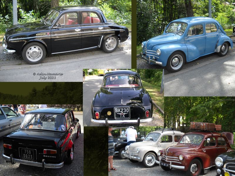 Renault (2)
Second set of Renault cars. I had to do some searches because the sigle changed throught the time.
And I completely missed the Gordini model, I'm glad I wasn't alone that day.
