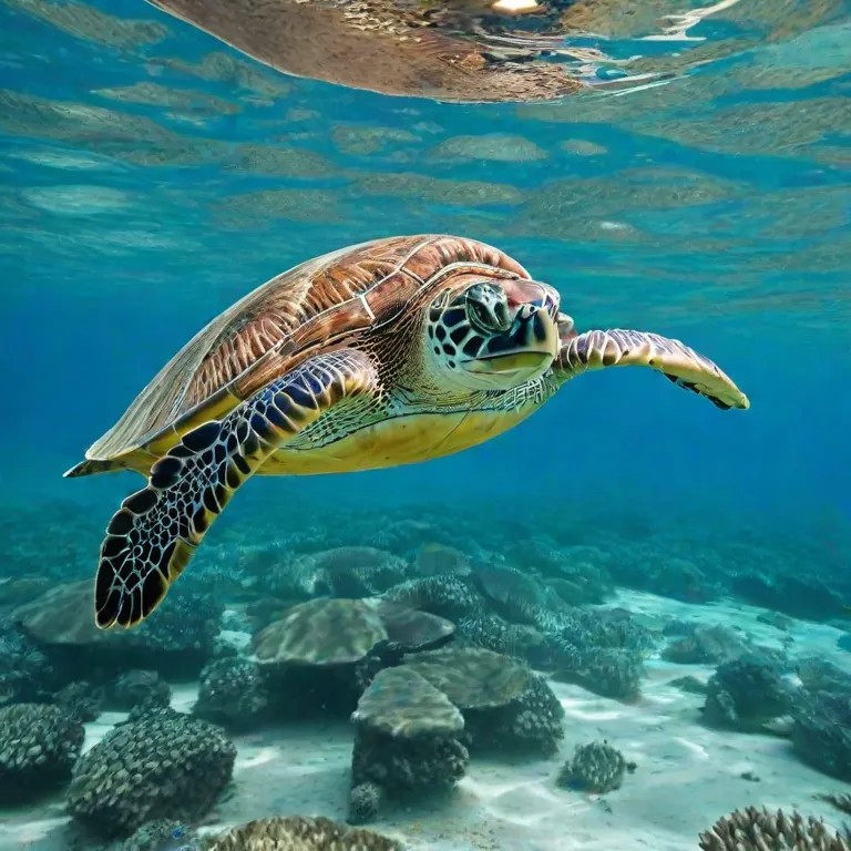 Sea turtle
One I did last month with AI. Just to celebrate Summer on north half of Earth.
