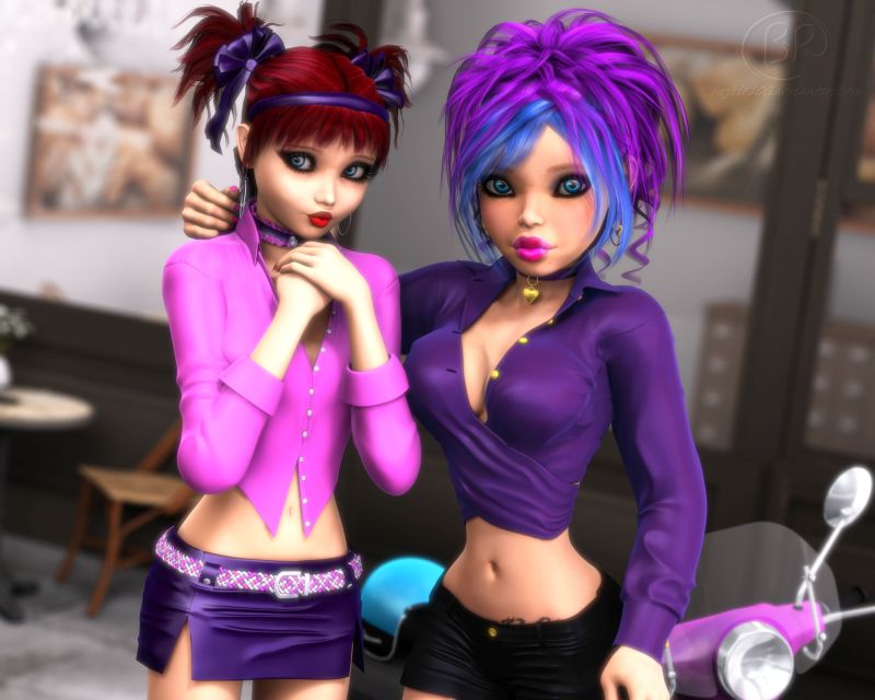 Two Cute
Roberta joins the photo shoot 😅
