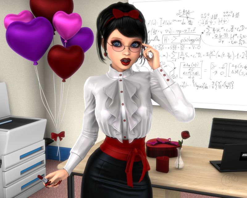 In Love With A Teacher~TOTW Winner Wk of 2/24/24~
~TOTW Winner~
Chloe as a teacher this Valentines Day <3
Keywords: TOTW