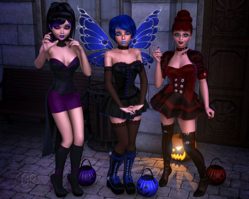 Halloween Cuties 2023
Left to right: Roberta, Michelle, Nikki
