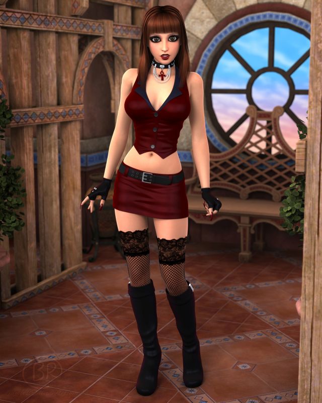 Captivating In Crimson
Julieann's whole outfit 🥰
