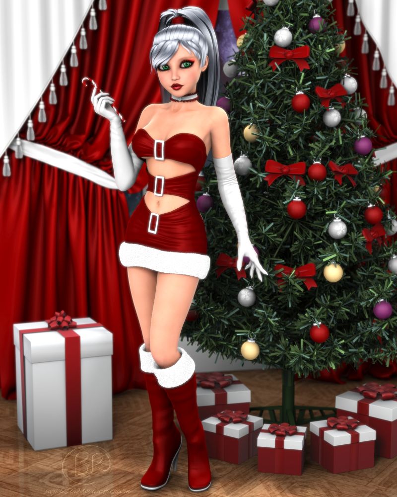 Christmas Hottie Kendra
Kendra was "squeezed in" earlier this week as a special request.
