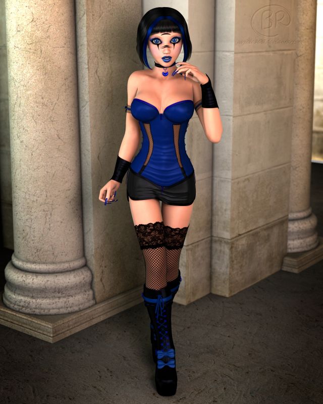 Moon Magic
Yesterday was Luna's birthday ^_^ Did a new makeup design for her  ^_^
