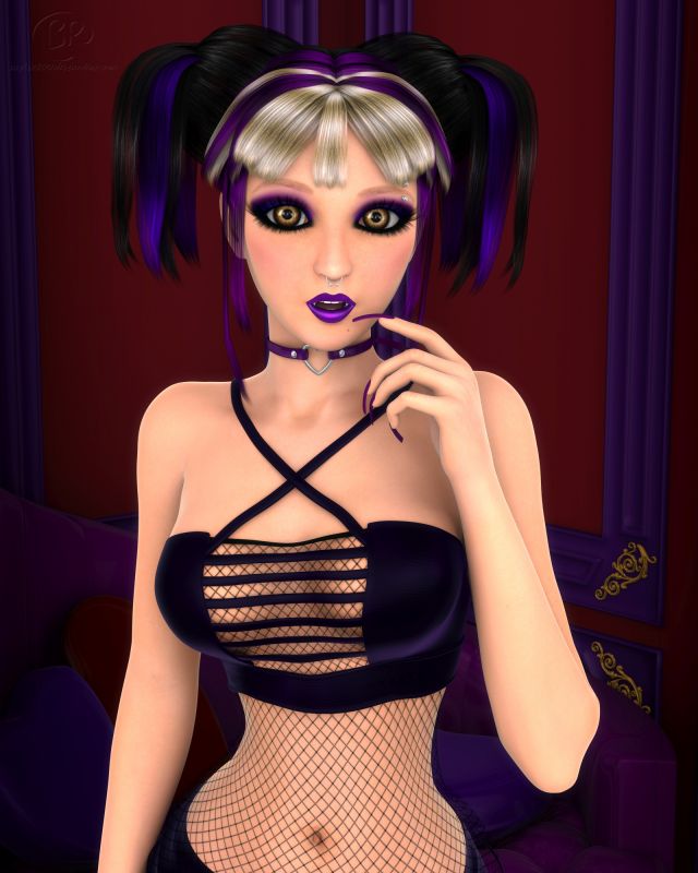 Amethyst & Fangs
I revisited two old renders of Martha. She's so pretty!
