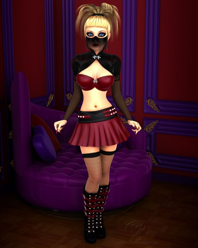 Melian In The Lounge
Melian saw the commissioned render and really liked her veil, so she insisted on trying on a translucent version <3 Naturally, she wore it along with a cute modern goth outfit that we put together, and showed everything off at the new Lounge <3
