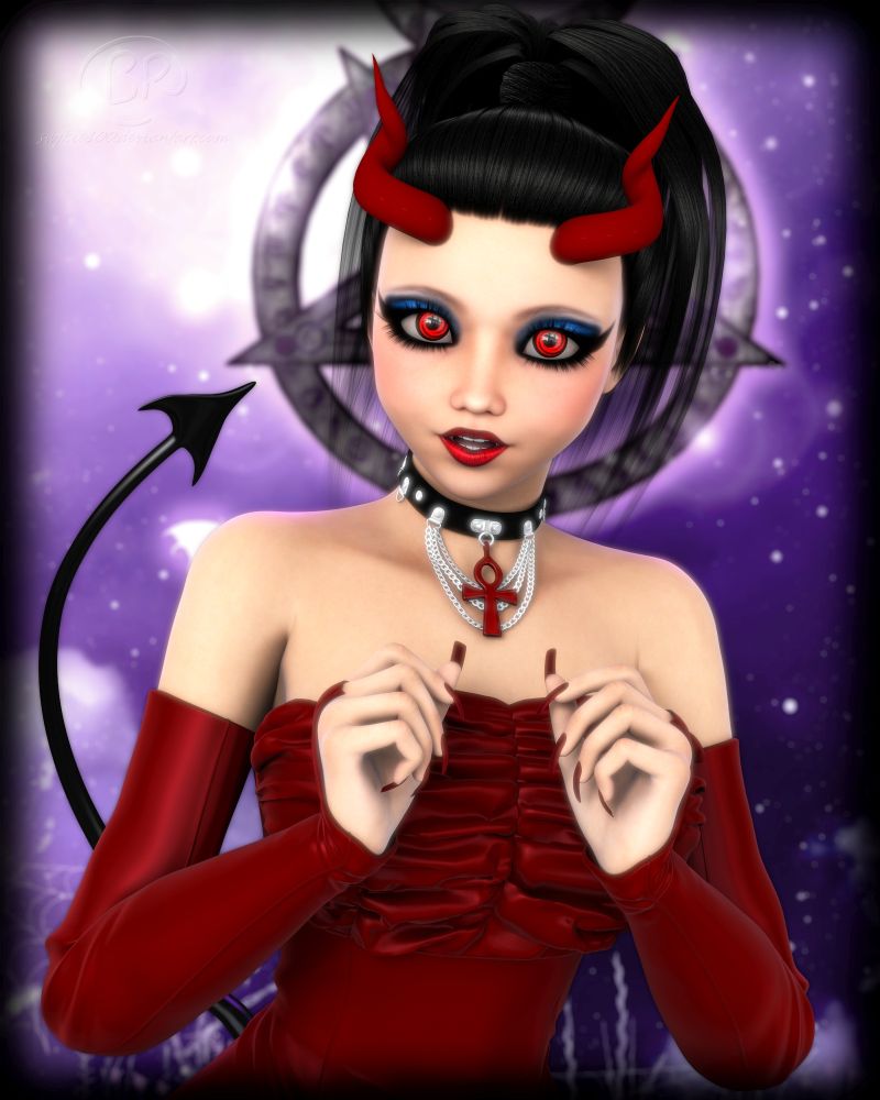 Lolita Devil Mollie
The closeup of Mollie's costume, the Goth Lolita Devil 🥰
