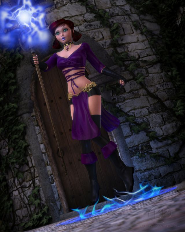 Magic Mastery
Was just messing around with an idea I had last week. I haven't done a fantasy caster image with effects in quite a while, so why not?
